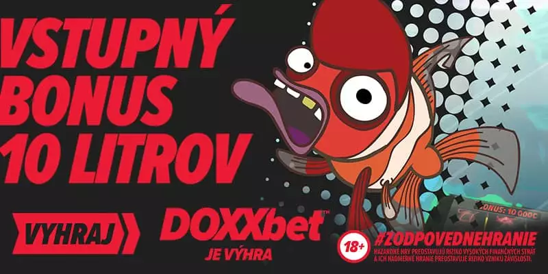 Získajte Doxxbet casino vstupný bonus 50 EUR za registráciu