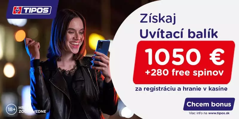 Tipos uvítaci casino bonus