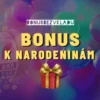 Bonus k narodeninám v online casine – Ako získať free spiny + zoznam TOP bonusov