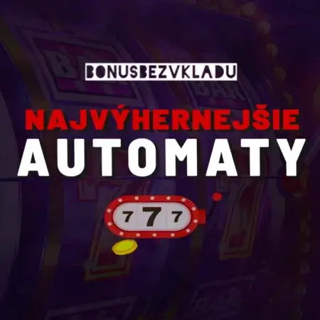Najvýhernejšie automaty v online kasínach 2025 – TOP hry + najlepšie automaty podľa Slovákov