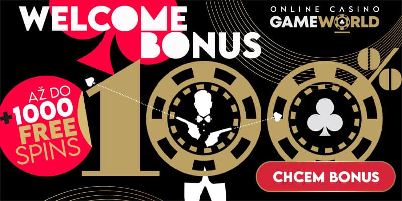 Gameworld kasíno vstupný bonus 1000 free spinov.