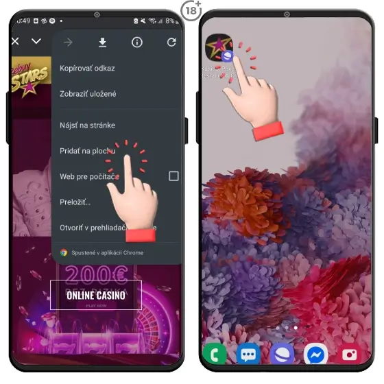 Rebuy Stars aplikácia