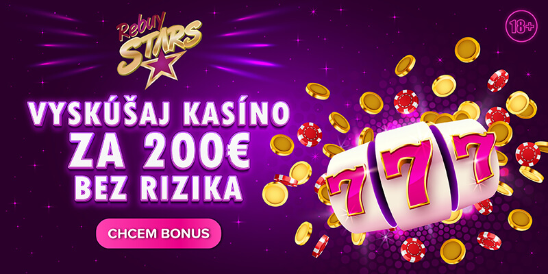 Rebuy Stars bonus za registráciu