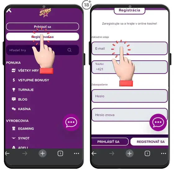 Rebuy Stars online registrácia