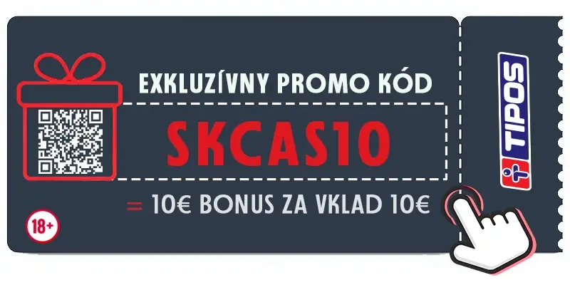 Tipos exkluzívny promo kód SKCAS10