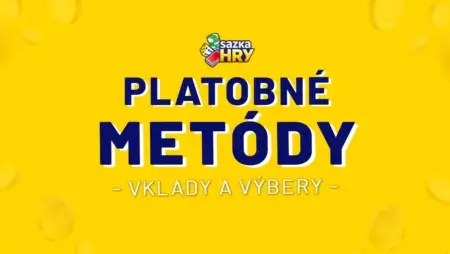 Sazka Hry vklady a výbery 2026 – Všetky platobné metódy, poplatky a limity