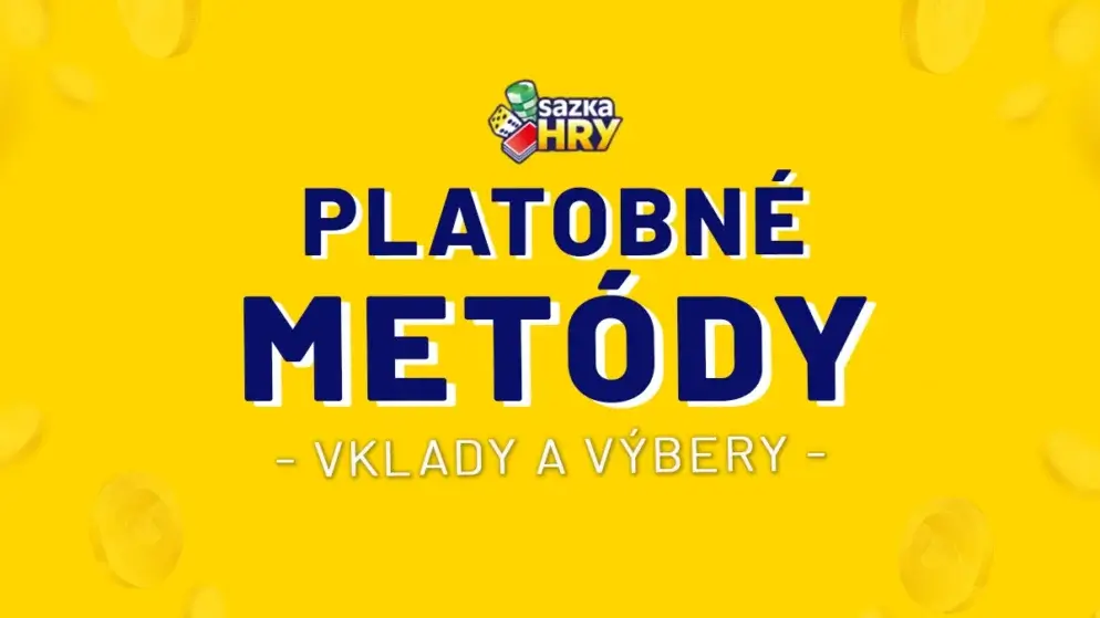 Sazka Hry vklady a výbery 2026 – Všetky platobné metódy, poplatky a limity