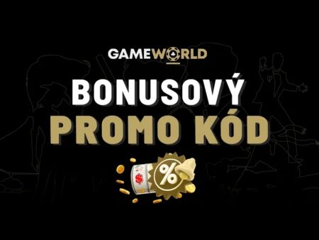 Gameworld promo kód 2026 – Získajte extra spiny + bonusy bez kódu