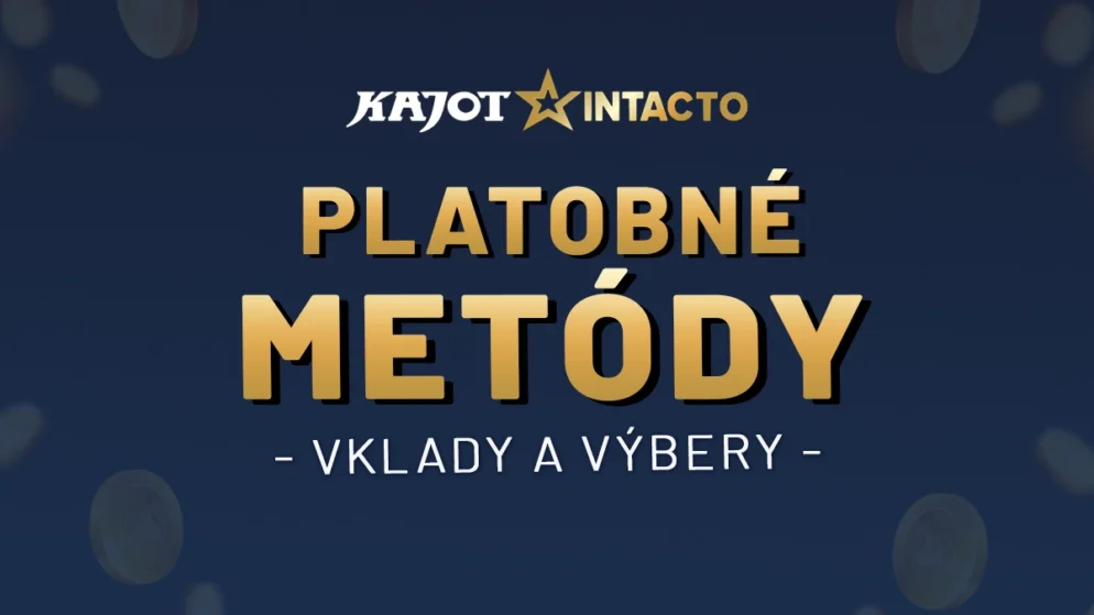 Kajot Intacto vklady a výbery 2026 – Kompletný prehľad, limity, poplatky a dobitie účtu