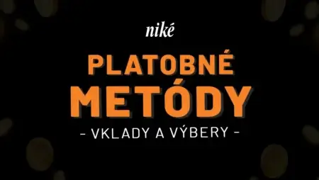 Niké vklady a výbery 2026 – Kompletný prehľad platobných metód, limity a poplatky