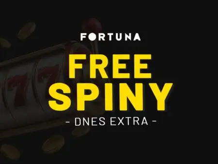 Fortuna free spiny dnes – berte 200 točení za vklad a ďalšie bonusy