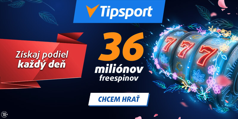 Tipsport casíno Freespinmánia