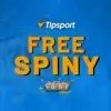 Tipsport free spiny dnes aktualizované – Berte 100 točení bez vkladu + 20 € zadarmo