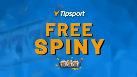 Tipsport free spiny dnes aktualizované – Berte 100 točení bez vkladu + 20 € zadarmo