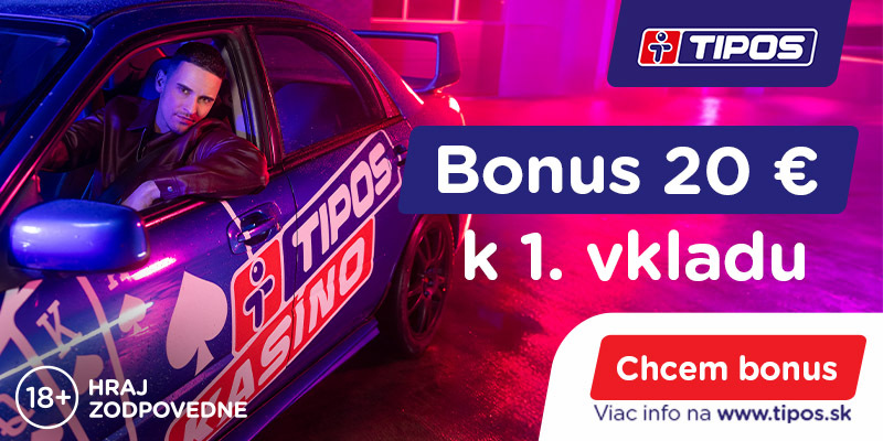Tipos casíno vstupný bonus