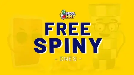 Sazka Hry free spiny dnes aktualizované – Vstupný bonus až 500 točení bez rizika