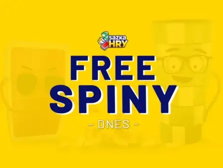 Sazka Hry free spiny dnes aktualizované – Vstupný bonus až 500 točení bez rizika