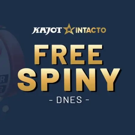 Kajot Intacto free spiny – 500 spinov za registráciu + bonusy každý deň
